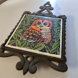 Whoot owl Hot plate holder